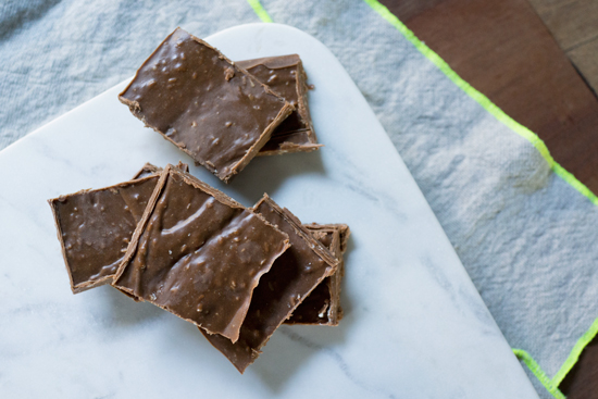 These are "healthy," so I'm all about it. Coco-Nutty Fudge Treat by Oh Joy!